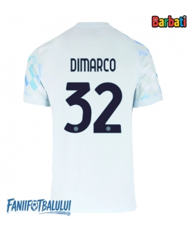 Inter Milan Federico Dimarco #32 Tricou Fotbal Replică 2025-26 Barbati Deplasare
